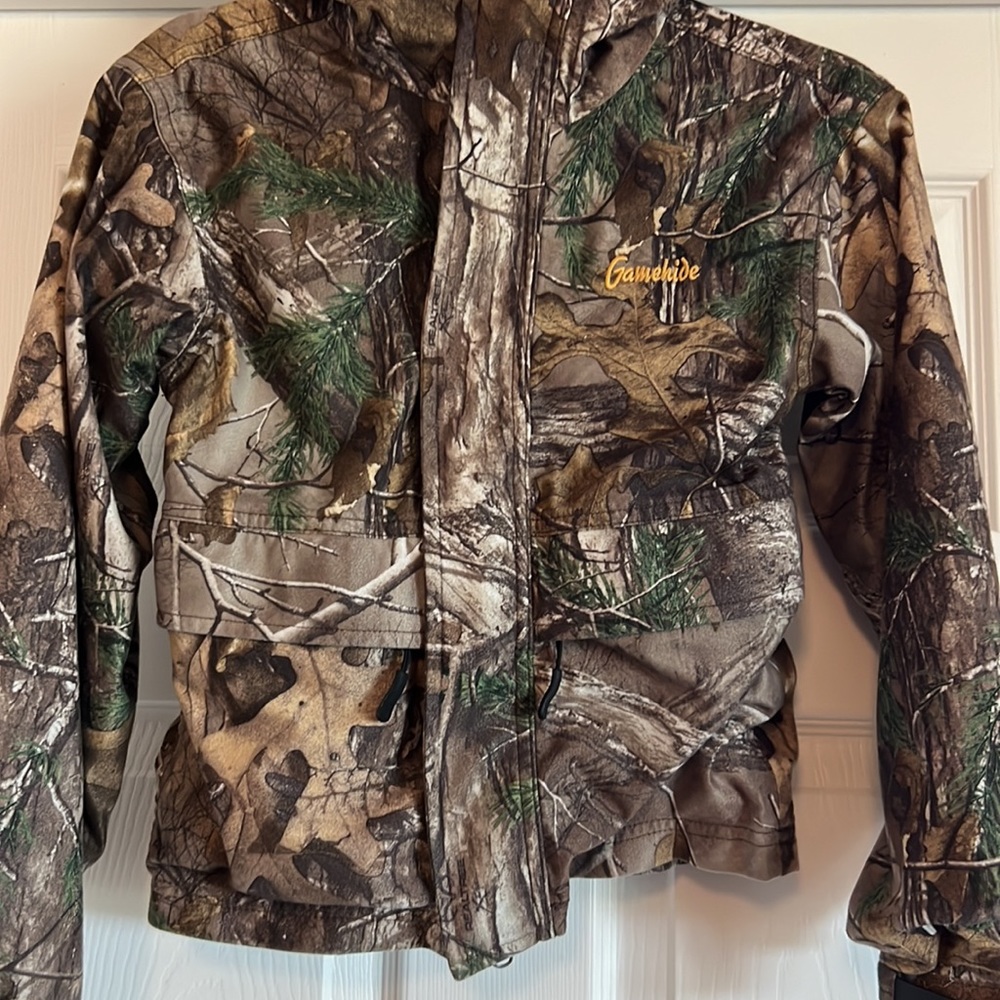 Gamehide Camo jacket kids size Medium - Picture 2 of 8